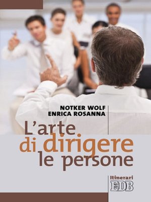 cover image of L'arte di dirigere le persone